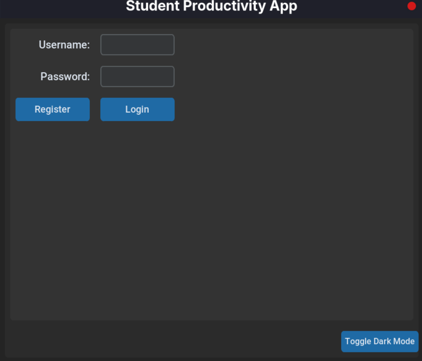 Dark Login