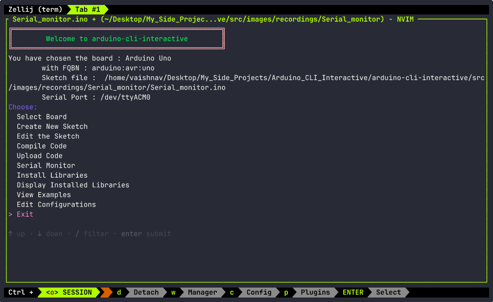 Serial Monitor